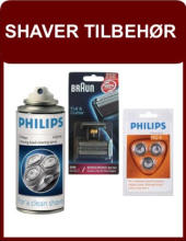 Shaver tilbehør