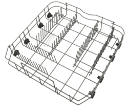 Electrolux trådkurv til opvaskemaskine, nederst - 8588090030442 - Original