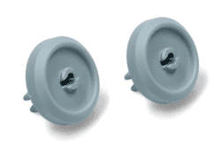 Miele hjul til nederste kurv - 02372352, 02372353 - 2 stk.