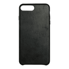 Essentials iPhone 8/7 Plus læder cover, sort