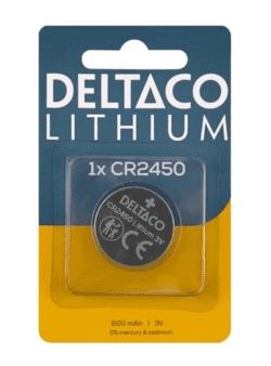 Deltaco CR2450 batteri