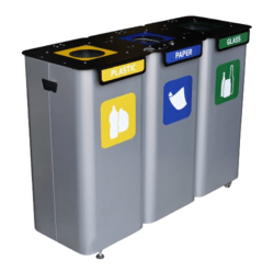 Modulspand til affaldssortering, 3x70 liter