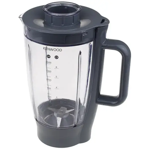 Kenwood Toebehoren keukenmachine KAP40.000GY, accessoires voor planetaire netmachines, compatibel met de Prospero modellen, robuuste kunststof met messen van roestvrij staal, inhoud 800 ml
