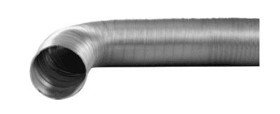 Aftræksslange - udtrækbar til 3,0m Ø80mm. - aluminium