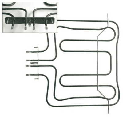 Smeg varmelegeme 1000 + 1700W - øverste - 8877520