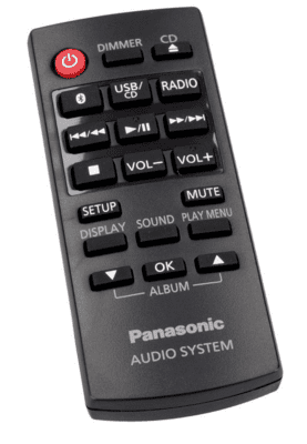 Panasonic fjernbetjening N2QAYB000984