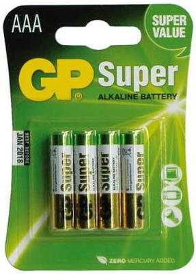 GP Super Alkaline batterier AAA