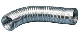Aftræksslange i aluminium Ø152 mm. - 1,5 meter