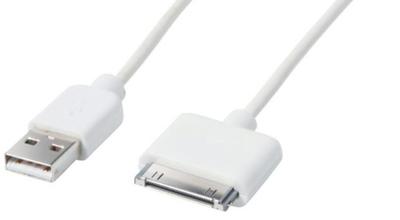 Datakabel 30-pin til Apple iPhone, iPod