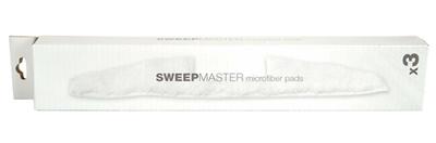 Sweepmaster microfiberpuder - 3 stk.