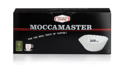 Moccamaster kaffefilter til 1,8L - 110mm.