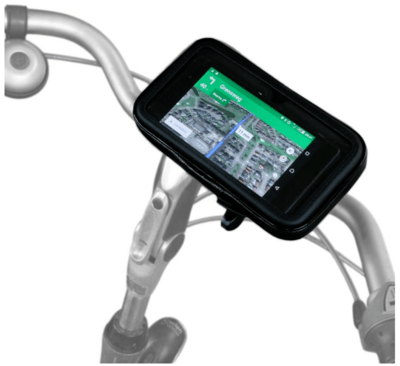 Universal taske & cykelholder til mobiltelefon, XL