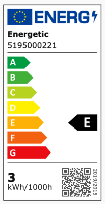 Energetic LED G9 pære, 3 watt