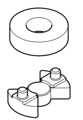 Nilfisk VP930 motor support