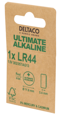 Deltaco LR44 batteri