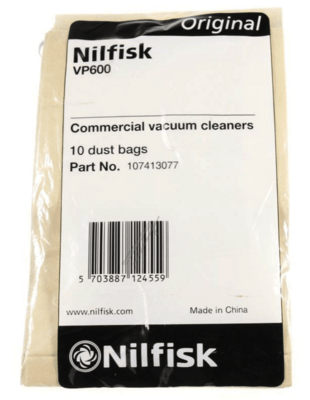 Nilfisk VP600 støvsugerposer