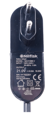 Nilfisk AC adapter 20V