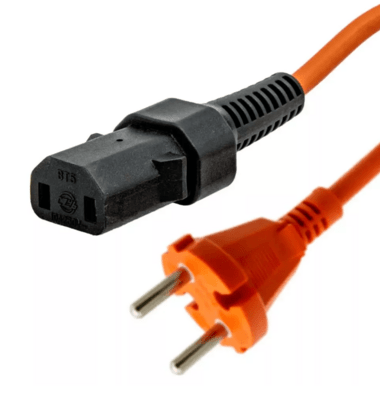 Aftagelig ledning, orange, 15m til Nilfisk