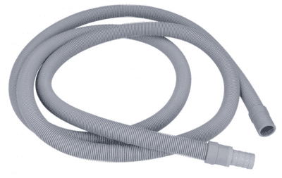 Afløbsslange forlænger - 2,5 meter, lige/lige