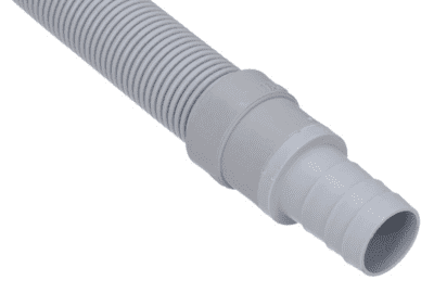 Afløbsslange forlænger - 2,5 meter, lige/lige