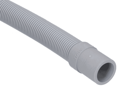 Afløbsslange forlænger - 2,5 meter, lige/lige