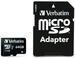 Verbatim Micro-SDXC 64 GB inkl. SD-adapter