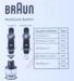 Braun minihakker MQ20 BK - sort