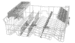 Gorenje trådkurv, øverst - 00685076