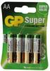 GP Super Alkaline batterier AA