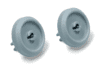 Miele hjul til nederste kurv - 02372352, 02372353 - 2 stk.