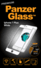 PanzerGlass til iPhone 7 Plus, Full Fit, hvid