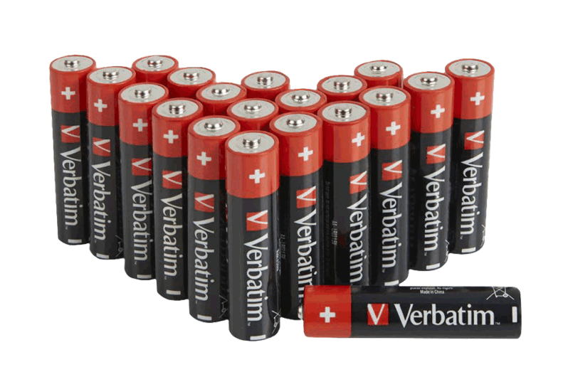 Verbatim alkaline batterier AA - 20 stk