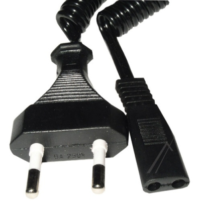 Braun netledning - 1,8m.