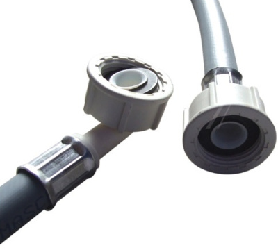 Tilløbsslange, 3/4" - 1,5m - lige/vinkel