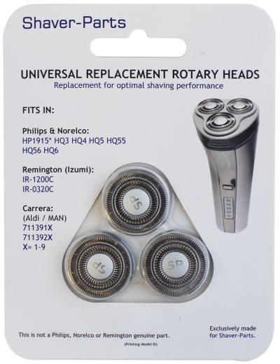 Philips shaver skær HP1915, HQ3, HQ4, HQ5, HQ55, HQ56