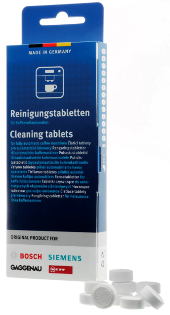 Bosch rensetabletter til espressomaskiner