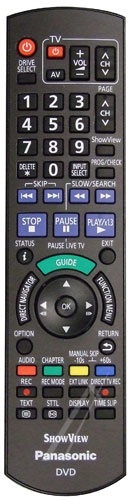 Panasonic fjernbetjening N2QAYB000471