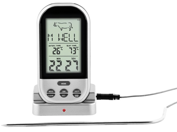 Trådløst Stegetermometer - Digitalt