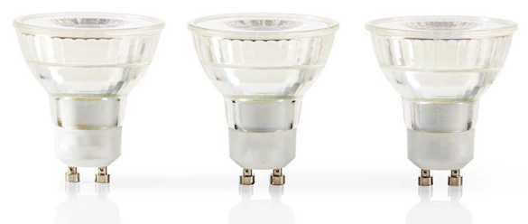 LED reflektorpære, GU10, 4W - 3 stk