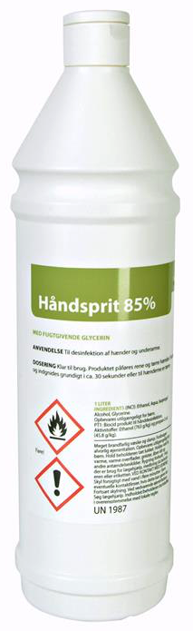 Håndsprit 85% - 1L