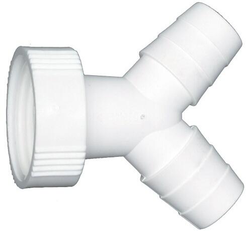 Y-stykke for afløbsslange 1", 45°