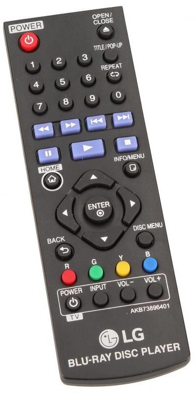 LG fjernbetjening AKB73896401