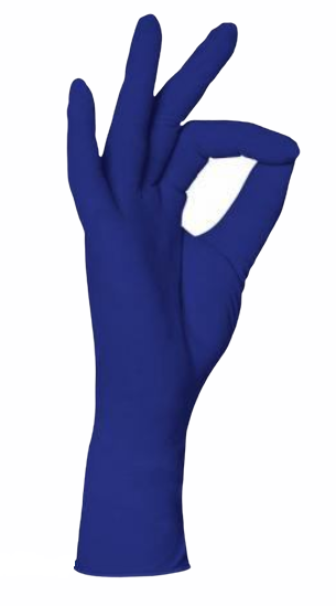 Protectline Blue nitrilhandske str. S - 100 stk