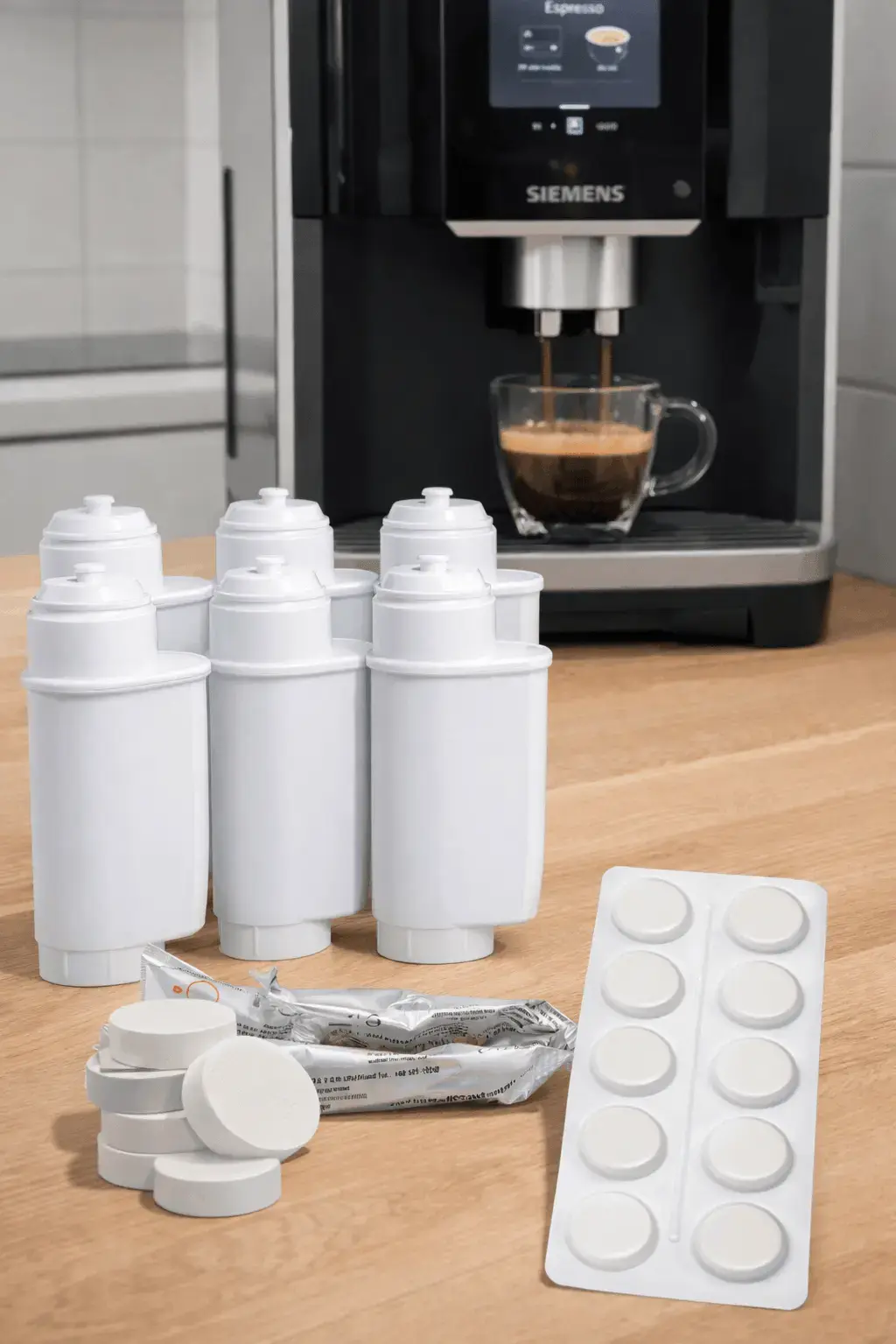 Plejepakke til Siemens espressomaskiner