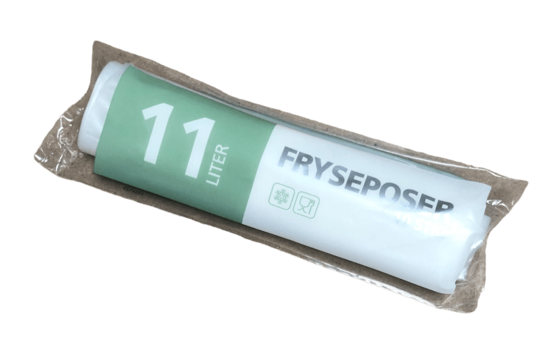 Fryseposer med skrivefelt, 11L - 10 stk.