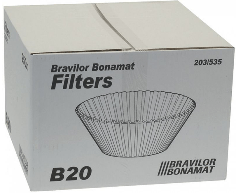 Bravilor Bonamat kaffefilter 20l. - 250 stk