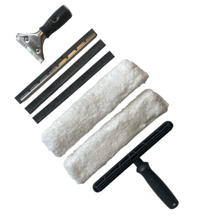 Moerman vinduespudserkit 25 cm - 7 dele