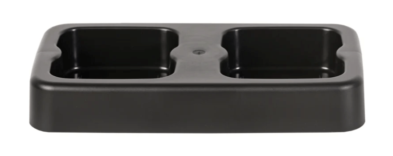 Style base til affaldsspande, 2x53 l.