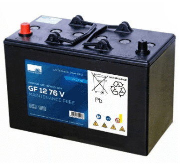 Nilfisk batteri 12V, 76A GEL monoblok
