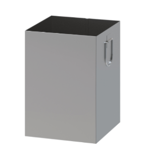 Eco Star Wall stålindsats - 25L